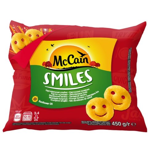 Bramborové smajlíky McCain Smiles