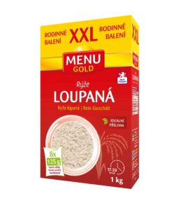 Menu Gold rýže loupaná VS 8×125 g XXL
