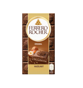Prémiové tabulkové čokolády – Ferrero Rocher a Raffaello