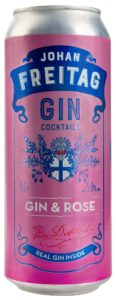 Johan Freitag Gin&Rosé 500ml 5% alk.